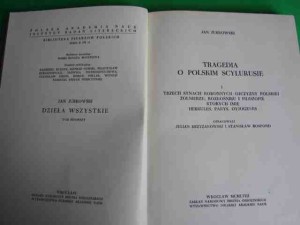 JURKOWSKI J.: Tragedia o polskim Scylurusie. 1958.