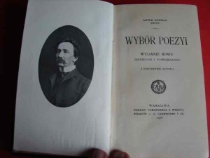 OPPMAN A.: Wybór poezyi. 1908.