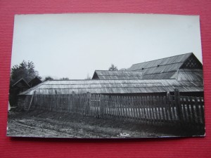 ŻABIE. Zagroda huculska. Fotografia przed 1939.