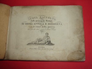 RZYM. 48 miedziorytów - widoki zbytków + wojna 1849 r.. 1850.