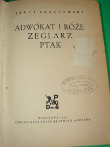 SZANIAWSKI J.: [Dramaty] 1930.