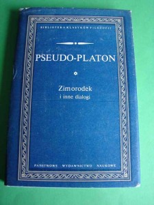 PSEUDO-PLATON: Zimorodek i inne dialogi. 1985.