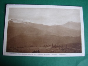 CZARNOHORA. Panoramiczne zdjęcie nr 2. ok. 1930.