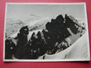CZARNOHORA. Skaliste żebra w Szpyciach II. 1937.