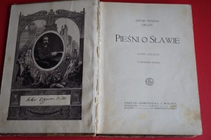 OPPMAN A.: Pieśń o sławie. Nowe poezje. 1917. 
