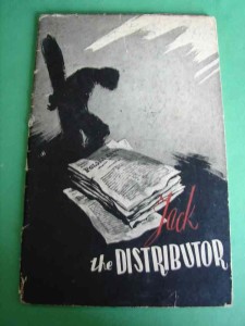 MAJEWSKI W.: Jack the Distributor. Londyn, 1942.