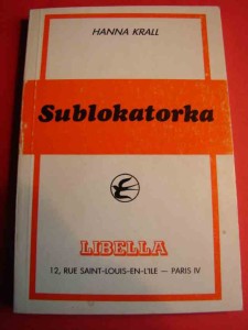 KRALL H.: Sublokatorka. 1985.