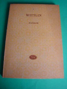 WITTLIN J.: Poezje. 1981.