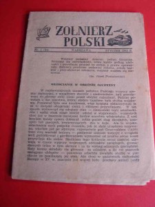 ŻOŁNIERZ POLSKI. 1943, nr 1.