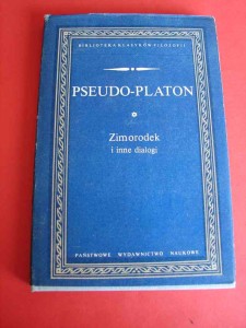 PSEUDO-PLATON: Zimorodek i inne dialogi. 1985.