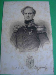 SKRZYNECKI Jan, generał - Portret. Staloryt, 1860.