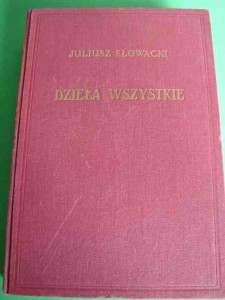 SŁOWACKI J.: Dzieła wszystkie. T. XV. 1955.