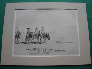 KLEMM Walther (1883-1957), akwaforta.