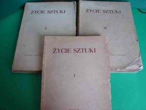 ŻYCIE SZTUKI T. 1-3, 1934-38