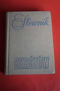 PARUCH J.: Słownik skrótów. 1970.