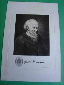 HOZJUSZ Stanisław (1504-1579) biskup warmiński, kardynał. Akwaforta 2 poł. XIX w.