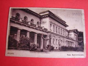 WILNO. Pałac Reprezentacyjny. 1938.