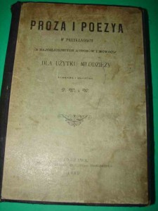 PROZA I POEZYA. Antologia. 1899.