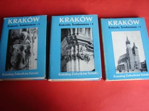 KATALOG ZABYTKÓW SZTUKI W POLSCE. Kraków kościoły śródmieścia. 1971