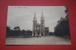 WIETNAM. Saigon. Katedra. ok. 1920 ?