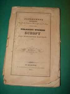 POL W.: Północny wschód Europy. Z. 1. 1851. 