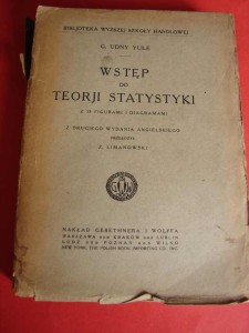UDNY YULE G.: Wstęp do statystyki. 1921
