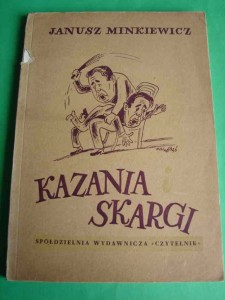 MINKIEWICZ J.: Kazania i skargi. 1946.