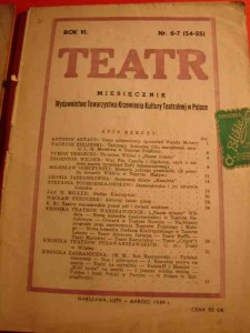 TEATR. 1938 nr 6-7.