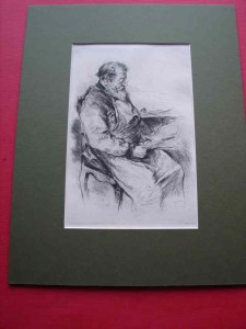 HALM Peter (1854-1923) - akwaforta. 