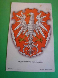 WOJEWÓDZTWO POZNAŃSKIE. [Herb]. Przed 1918 ?