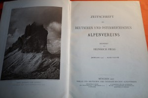 ZEITSCHRIFT DES DEUTSCHEN UND OSTERREICHISCHEN ALPENVEREINS. Bd. XXXVIII. 1907. [ALPY]
