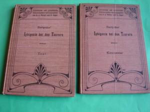 EURYPIDES: Ifigenia w Taurydzie. 1909. GREKA. 