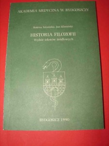 SZTUMSKA B., KLIMIŃSKI J.: Historia filozofii. 1990.