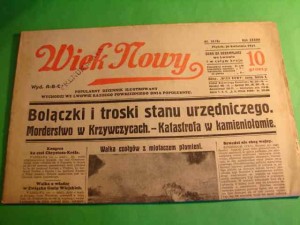 WIEK NOWY. 30.IV.1937.