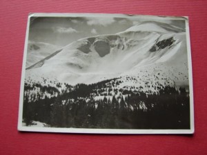 CZARNOHORA. Howerla, widok z Koźmieskiej. Fot.1937.