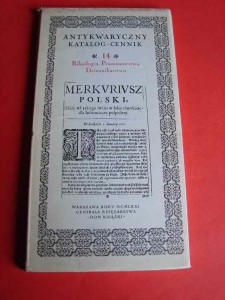BIBLIOLOGIA, PRASOZNAWSTWO DZIENNIKARSTWO. Antykwaryczny katalog - cennik. 1971.