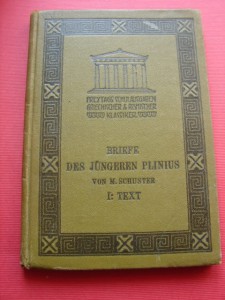PLINIUSZ MŁODSZY: Listy. 1912.