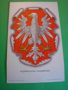 WOJEWÓDZTWO MAZOWIECKIE. [Herb] Przed 1918 ?