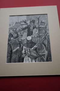 GRABOWSKI W.: Szewc na jarmarku w Galicji. 1882. 